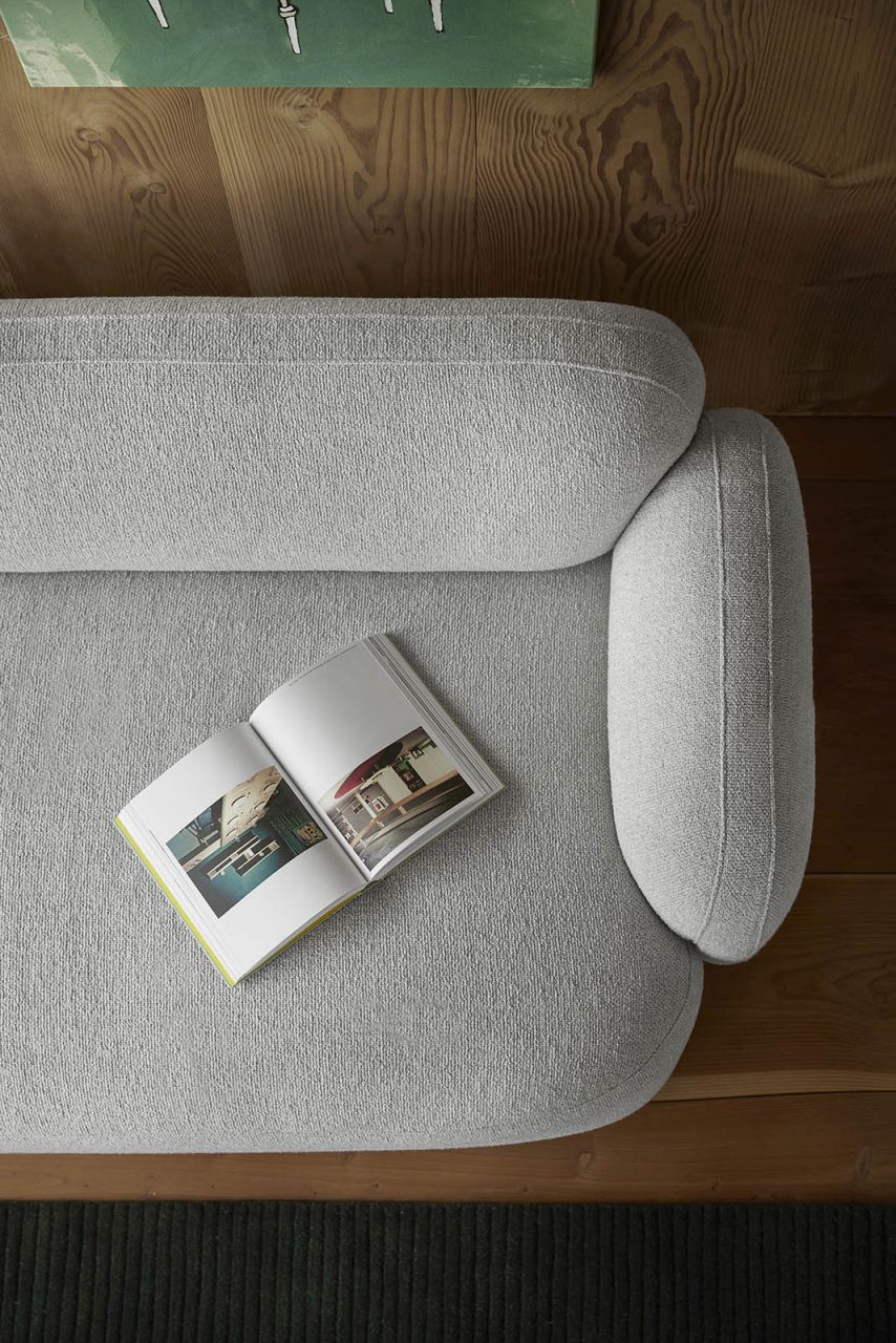 Gem Sofa 3-Sitzer hellgrau Northern