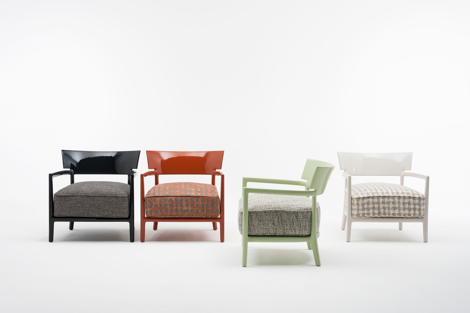 Cara Fancy Sessel Kartell Blassgruen