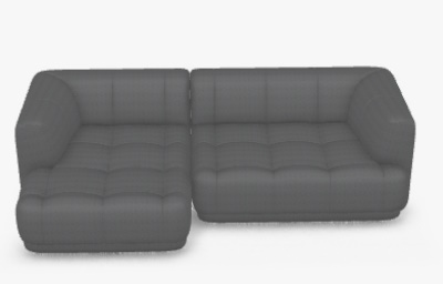 Quilton Sofa Lounge Hay EINZELSTÜCK