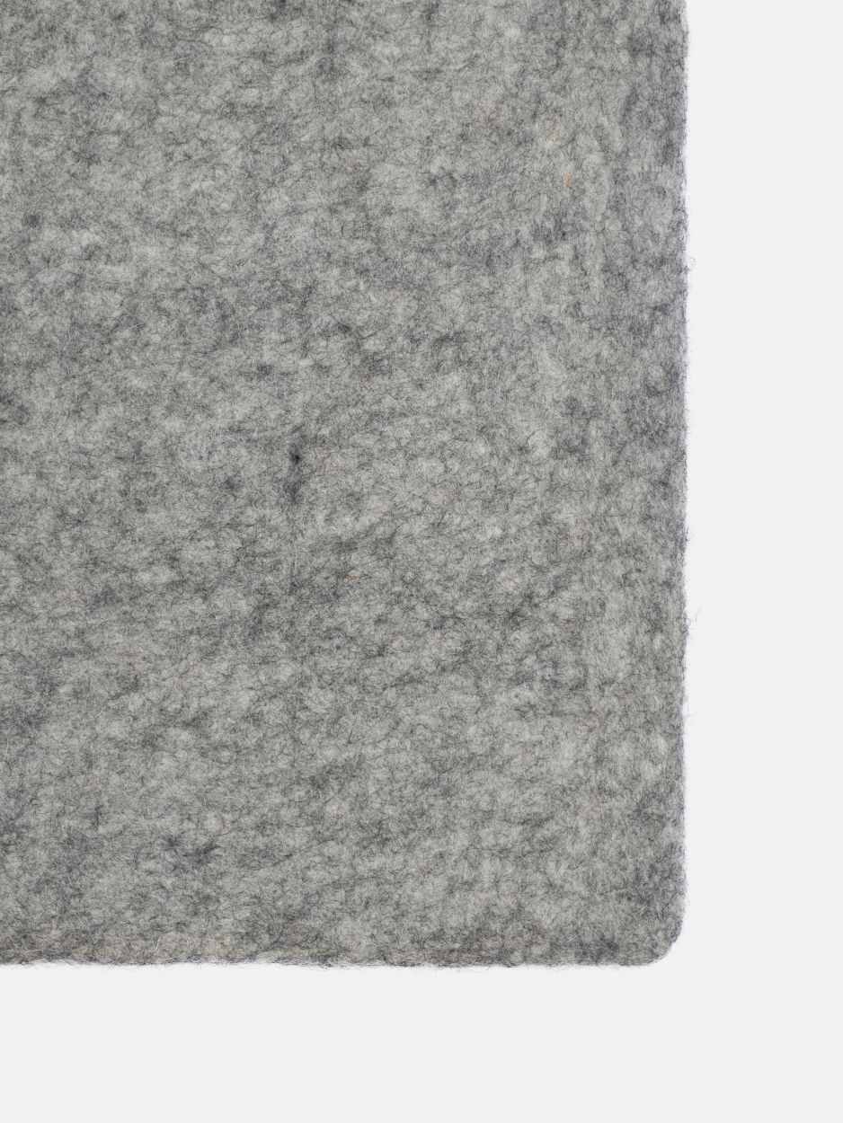 Mono Rechteckig Filzteppich 180 x 260 cm myfelt Carl (grau meliert)