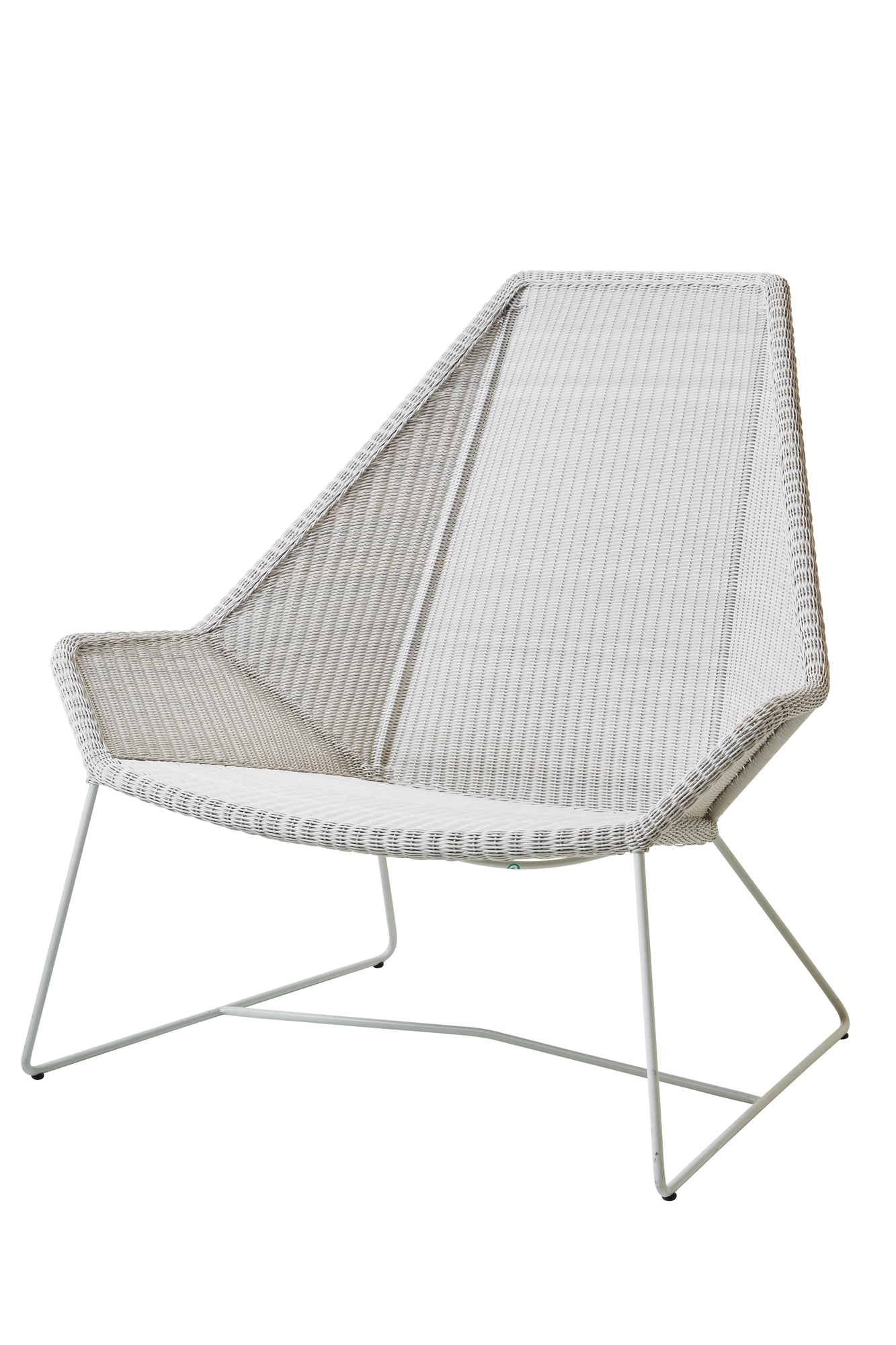 Breeze Outdoor Highbacksessel weiss grau Cane-Line