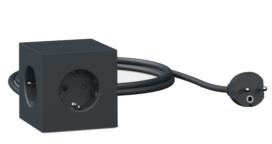Square 1 - Avolt Steckdosenwürfel mit USB C dfp Design 