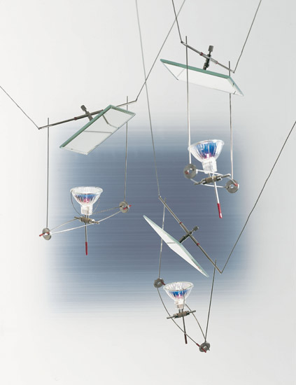 YAYAHO Element 2 Lichtsystem mit Spiegel Ingo Maurer