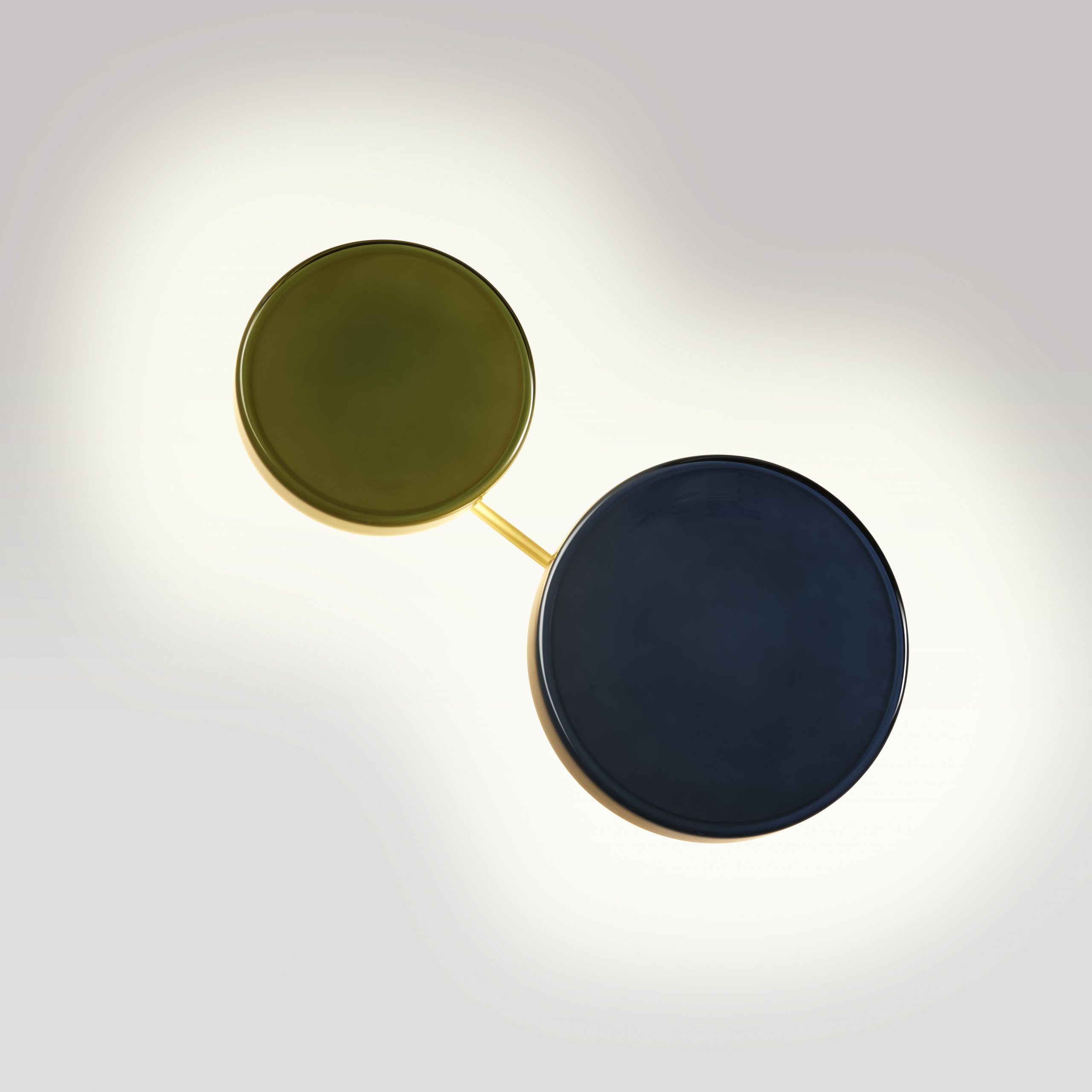 Caramel Wandleuchte Verbindungsstab x2 Gold Marset