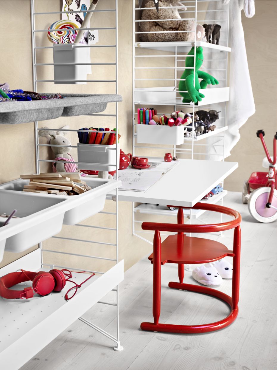 Einzelteil Work Desk Schreibtischplatte String Furniture