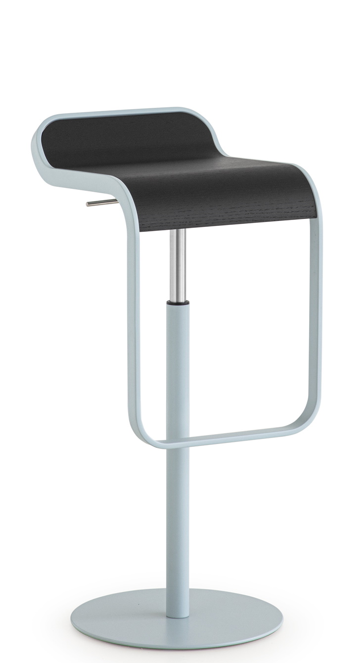 LEM Barhocker GESTELL MATT VERCHROMT H 80 cm La Palma
