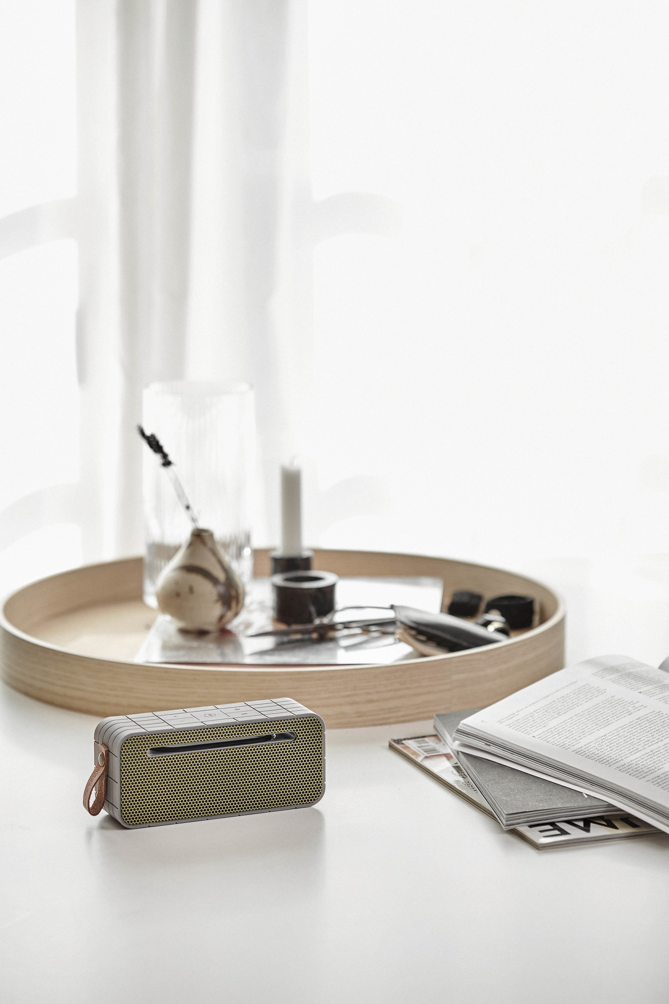 aMOVE Bluetooth Lautsprecher Cool grau Kreafunk EINZELSTÜCK