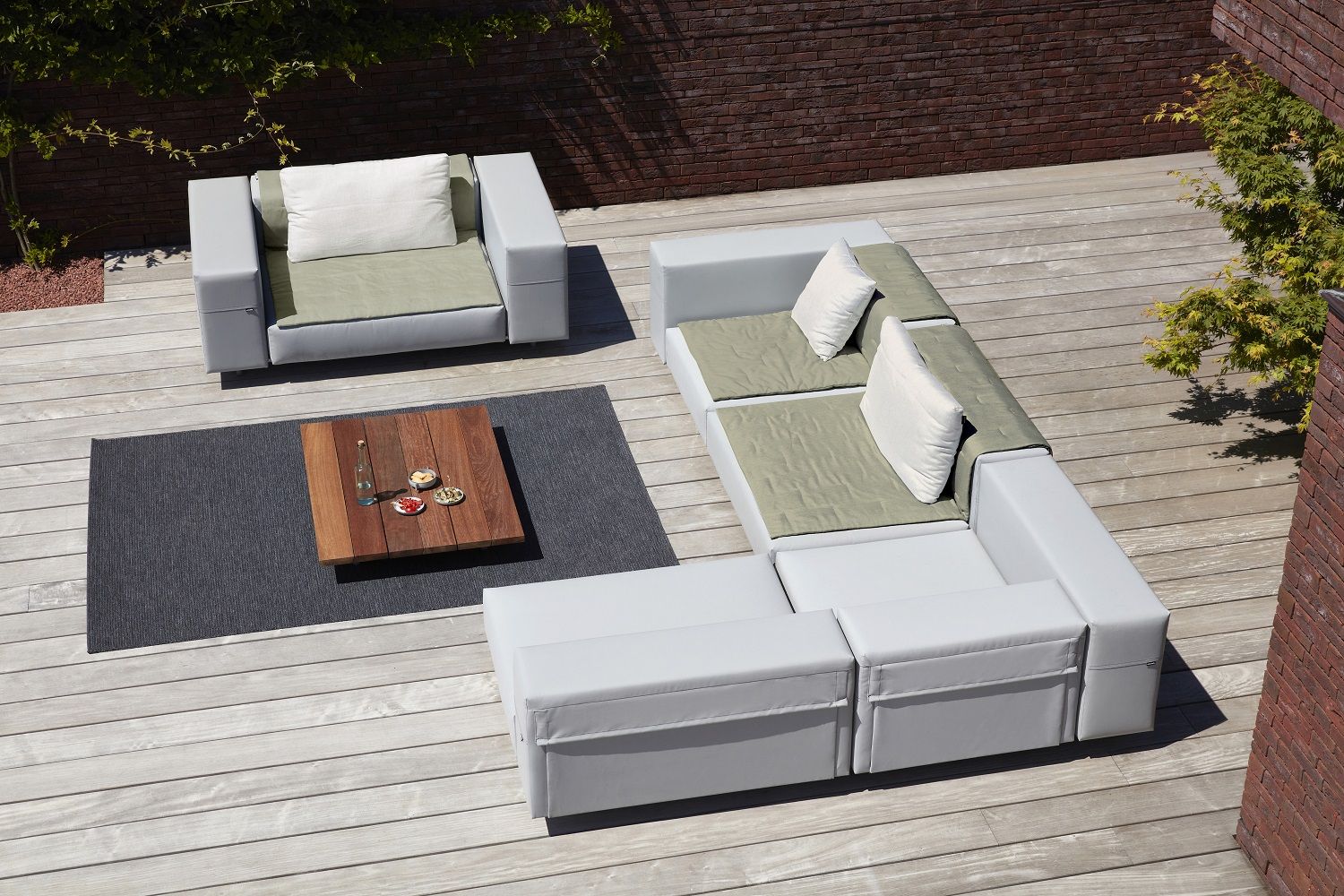 Walrus Outdoor Club chair Sessel / Zweiersofa Extremis