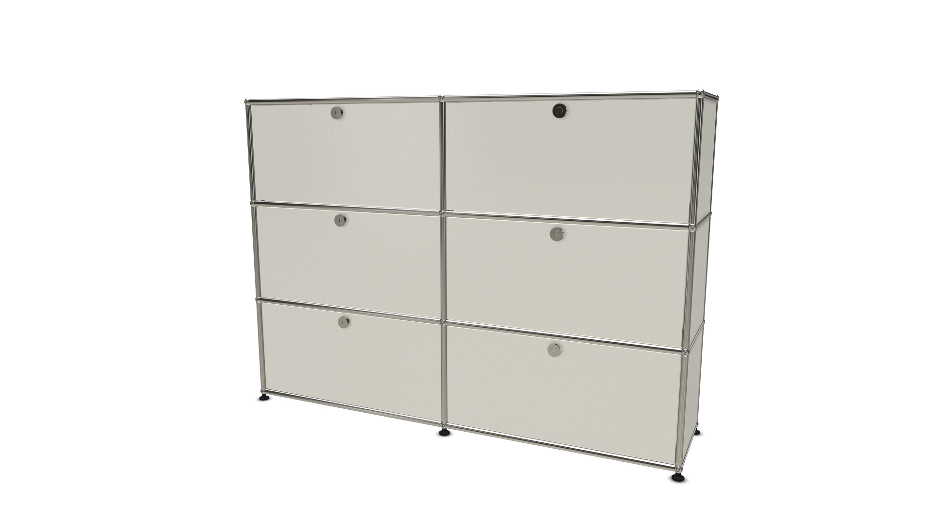 USM Haller Highboard 6 Klappen enzianblau