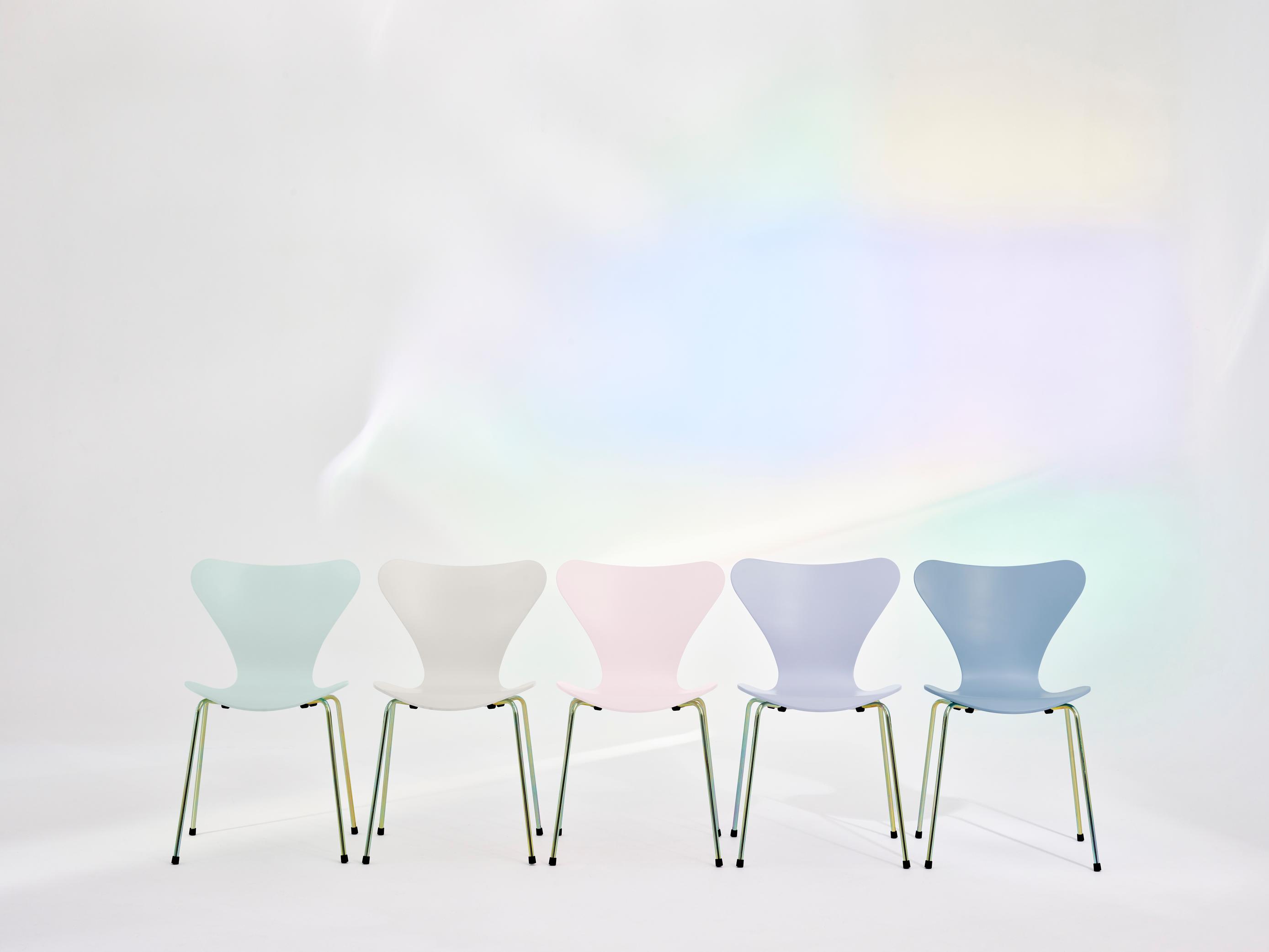 Siebener / Serie Stuhl 3107 Fritz Hansen Ever the Sevener LIMITED EDITION