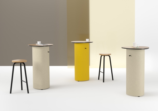 Pully Pillar Besprechungsstisch Cascando