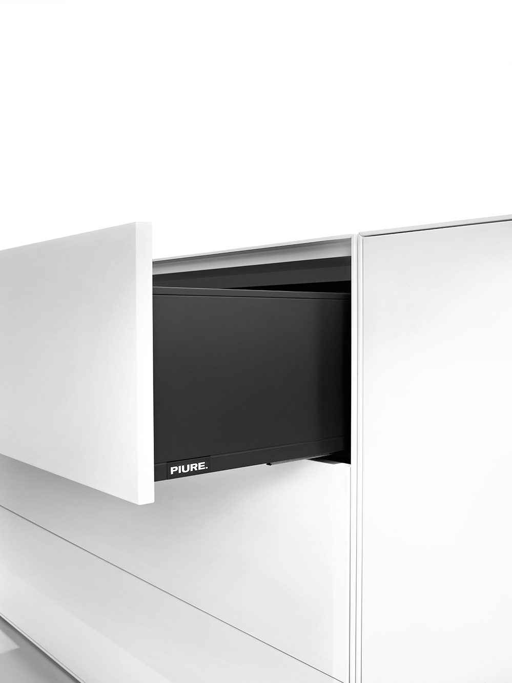 Nex Pur Box Lowboard Kombination Tür / Schubkasten Tür Piure QUICK SHIP