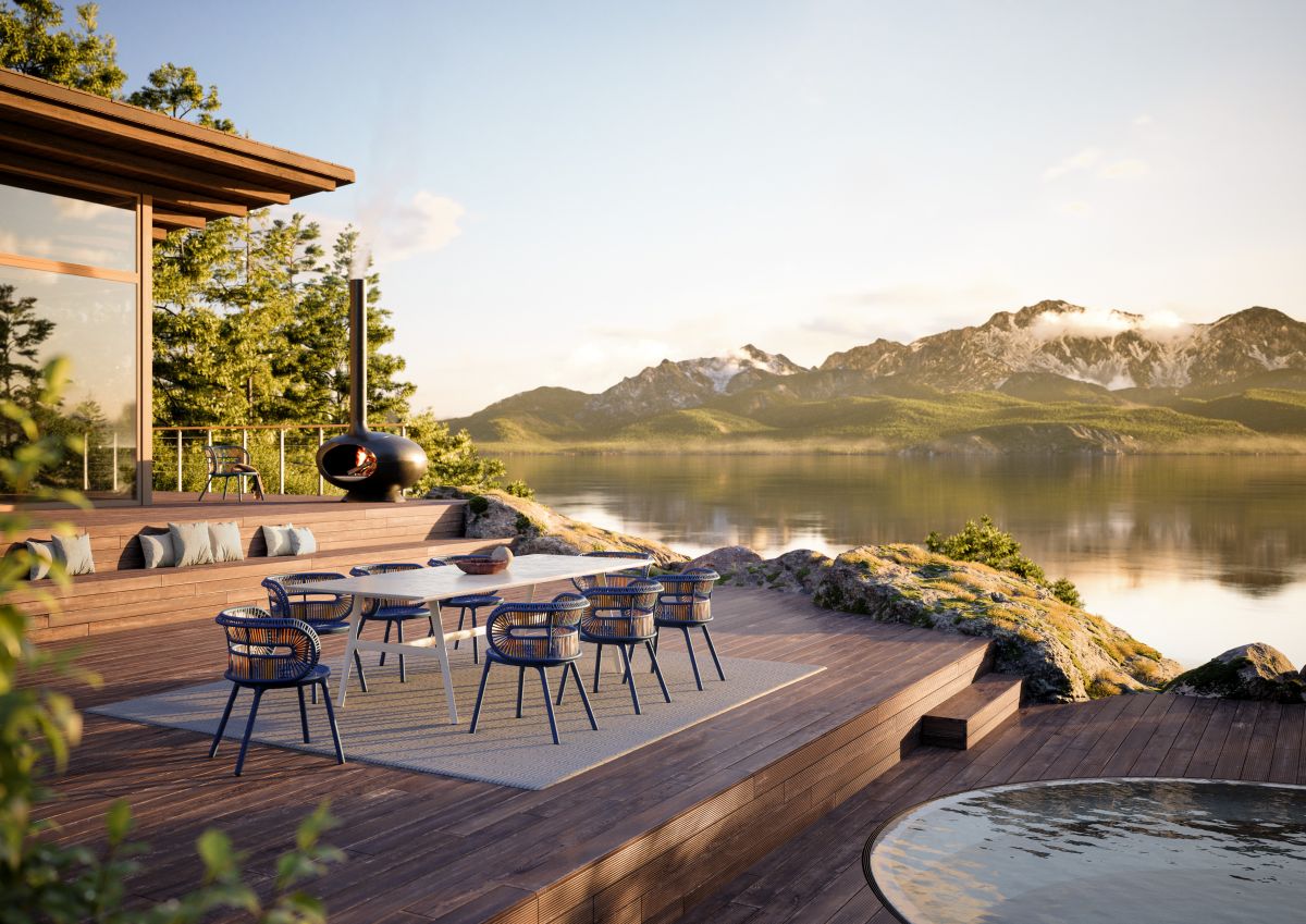 Cirql Nu Hocker Outdoor Dedon