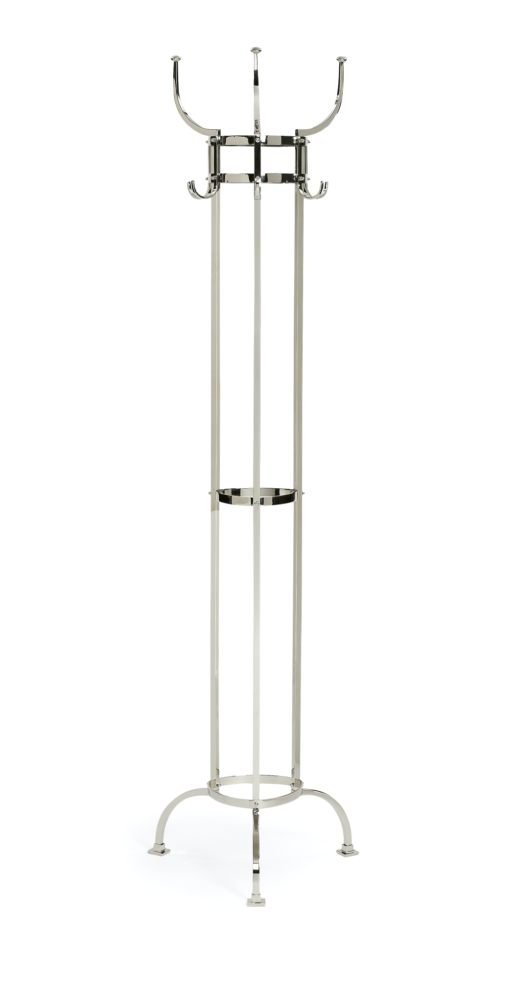 Nymphenburg Coat Stand Garderobenständer ClassiCon - QUICK SHIP Nickel