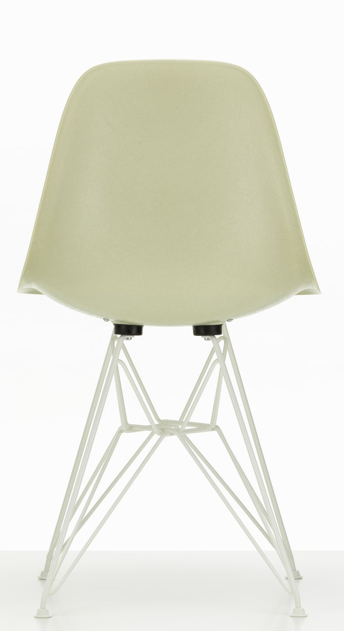 Eames Fiberglass Chair DSR Stuhl mit Sitzpolster Vitra