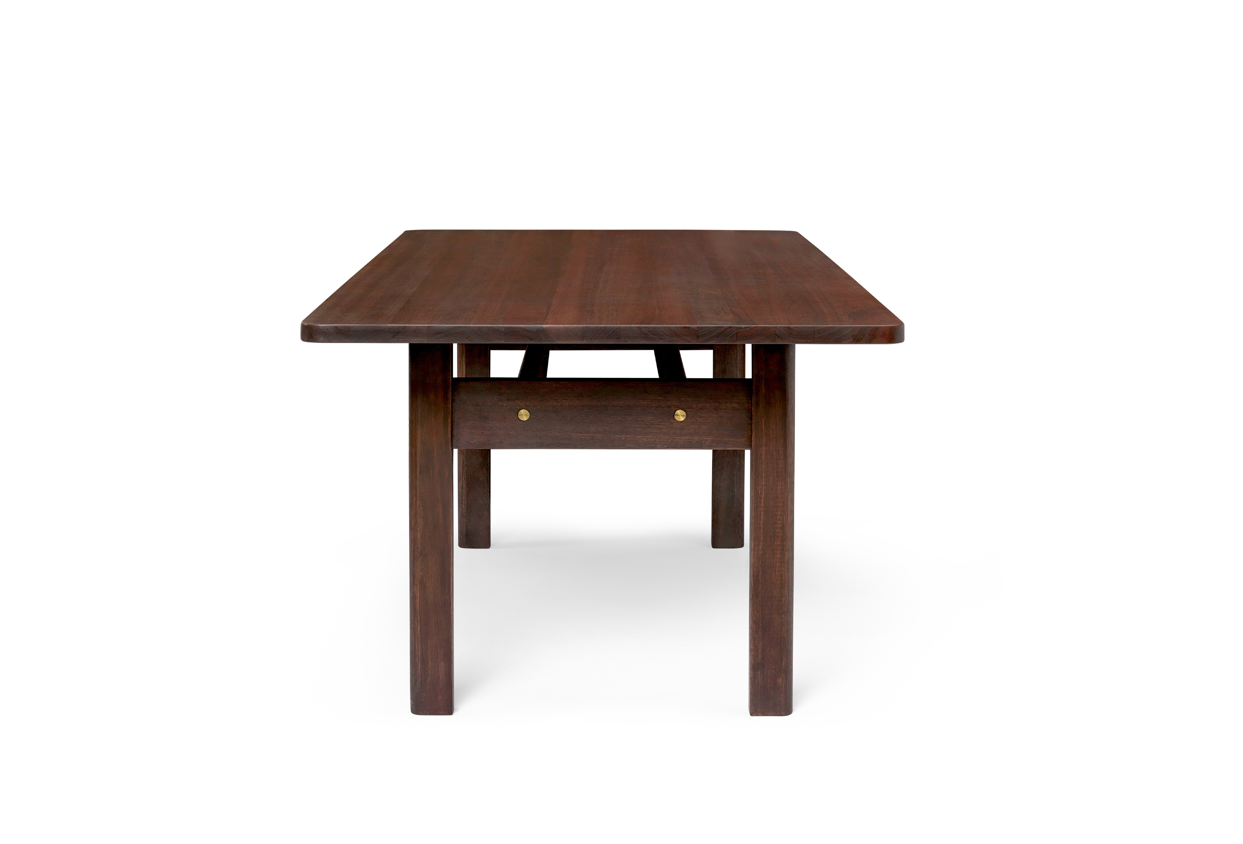 Asserbo Series Tisch dunkel geölter Eukalyptus Carl Hansen & Søn