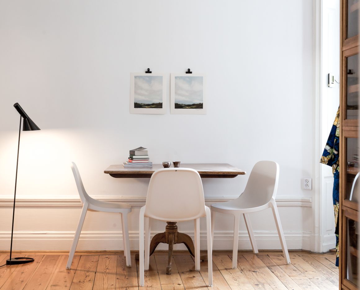 Broom Stacking Chair stapelbarer Stuhl Salbeigrün Emeco