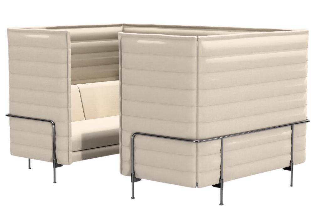 Alcove Cabin 2-Sitzer Highback Sofa Vitra