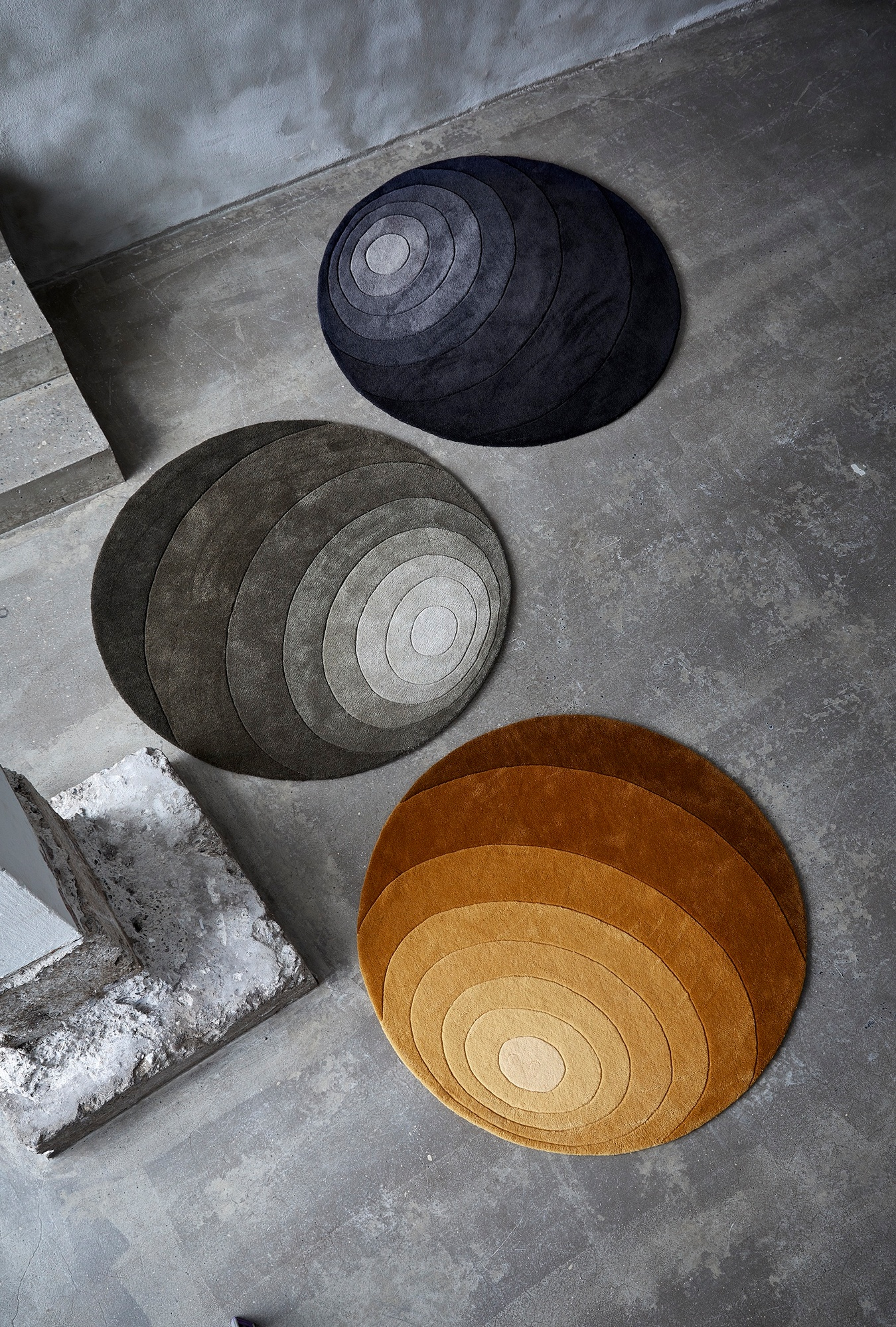 Luna Rug Teppich Dunkelgrün Verpan