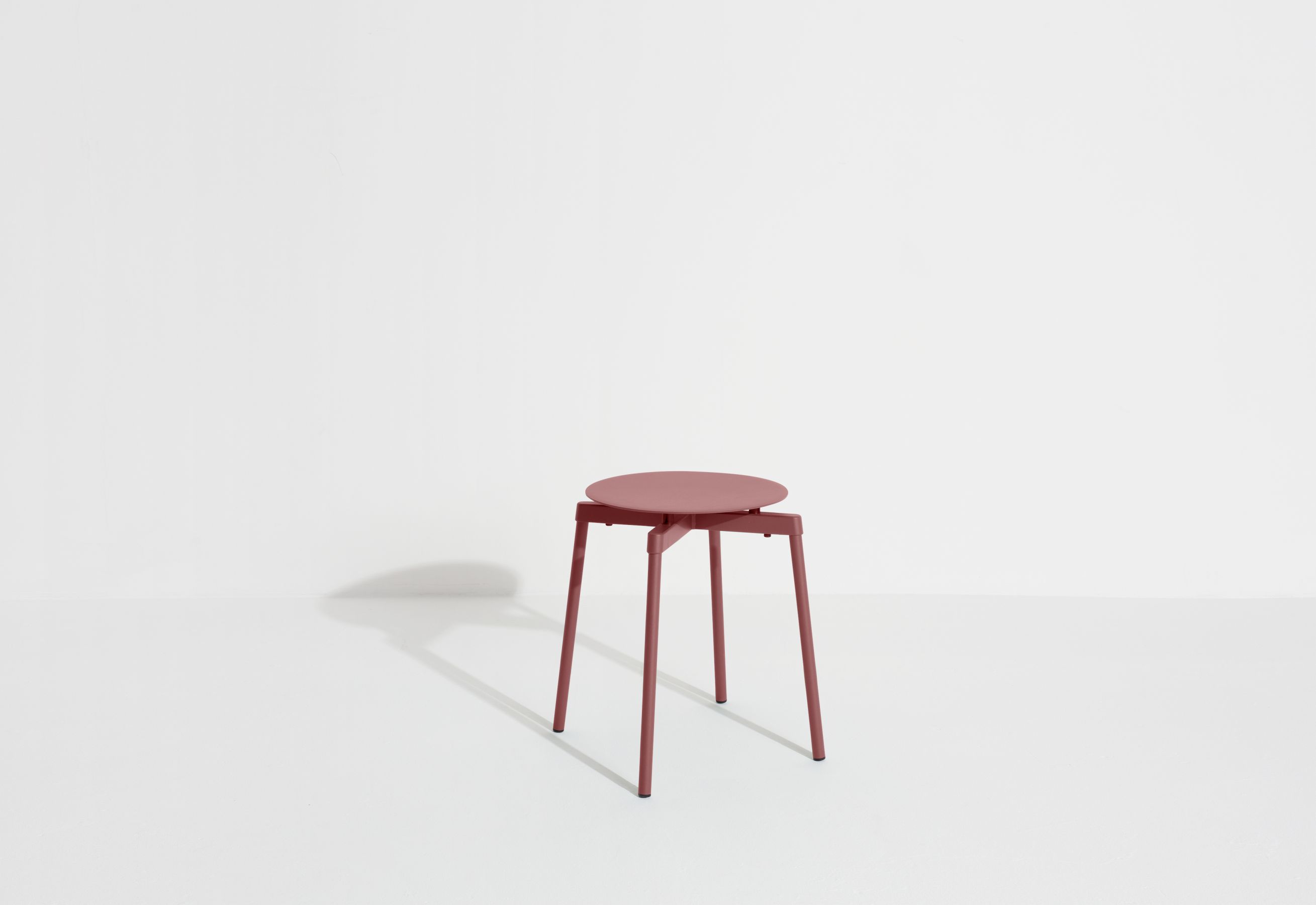 Fromme Stool Hocker Petite Friture Braunrot