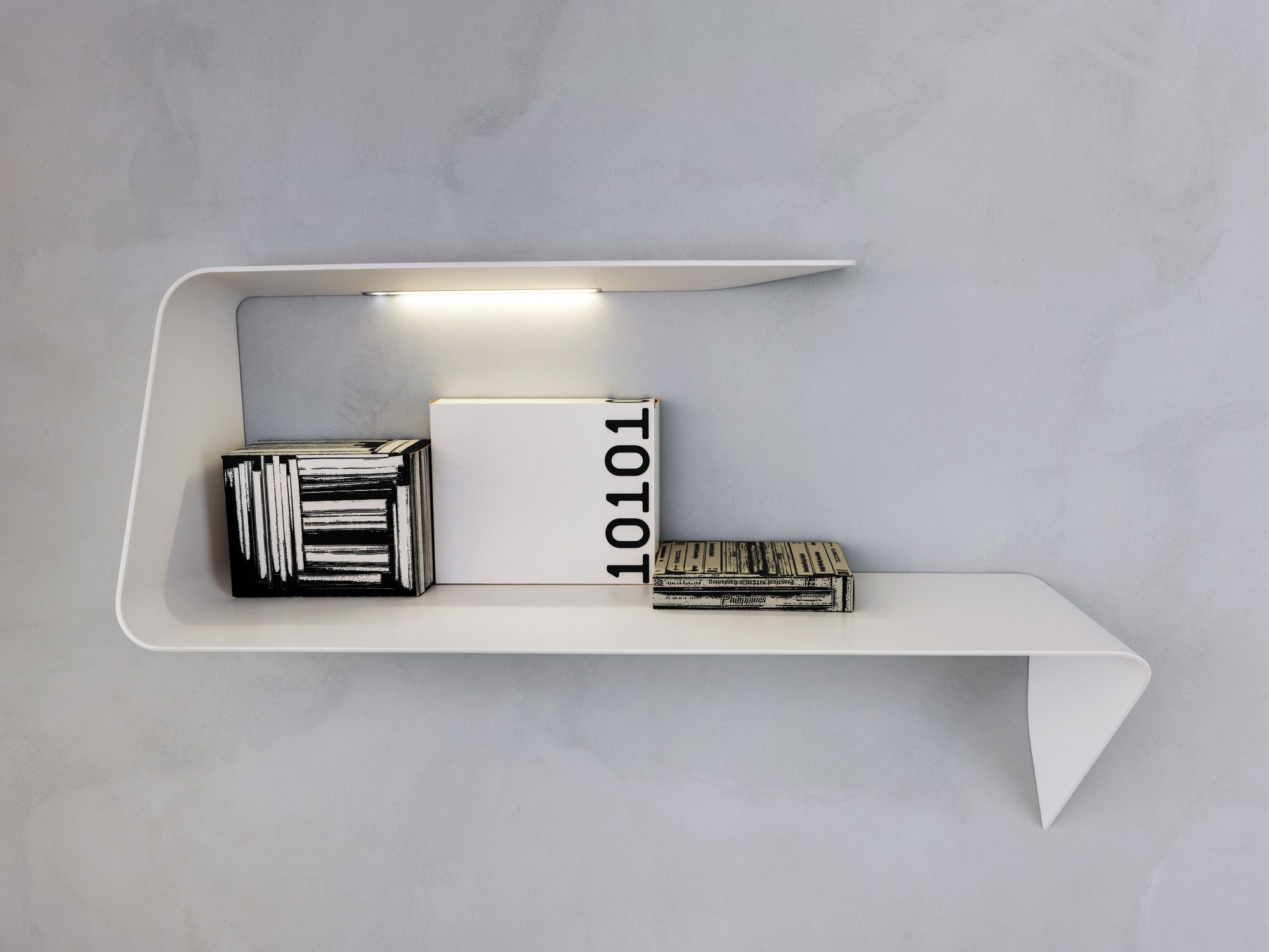 Mamba Ablage / Wandsekretär mit LED MDF Italia