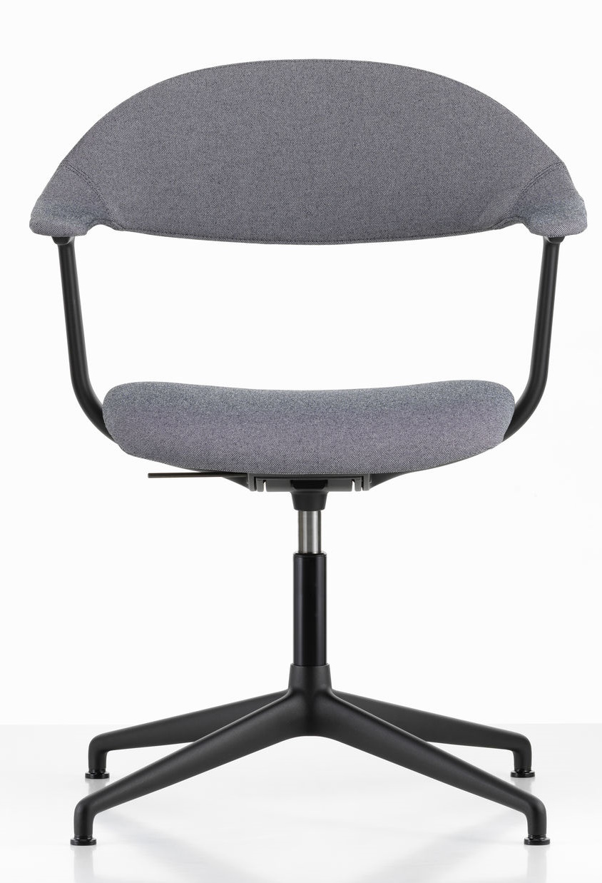Mynt Rücken und Sitz Plywood Bürodrehstuhl Vitra