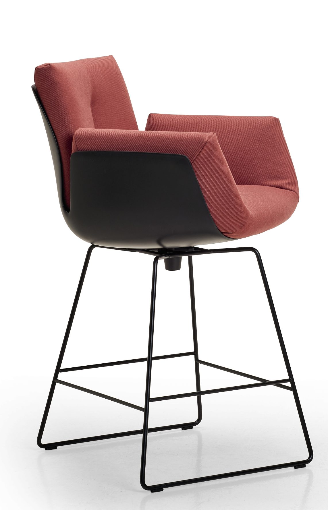 Alvo Barstuhl Drehbar mit Drahtgestell H 111 cm Cor