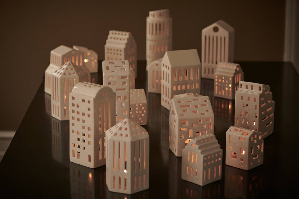 Urbania Lichthaus Funkis H 14,5 cm Kähler EINZELSTÜCK