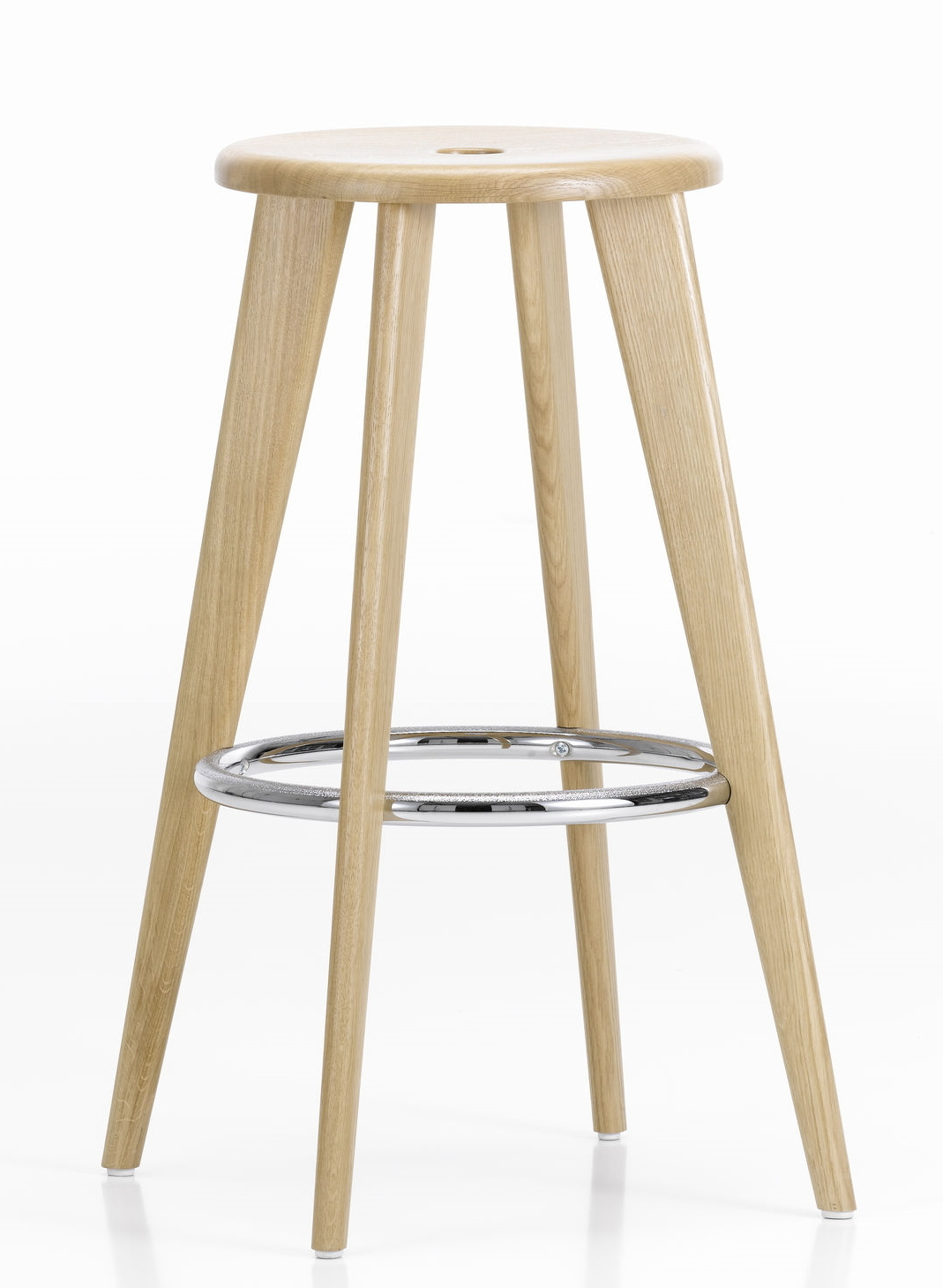 Tabouret Haut Barhocker Vitra Eiche natur