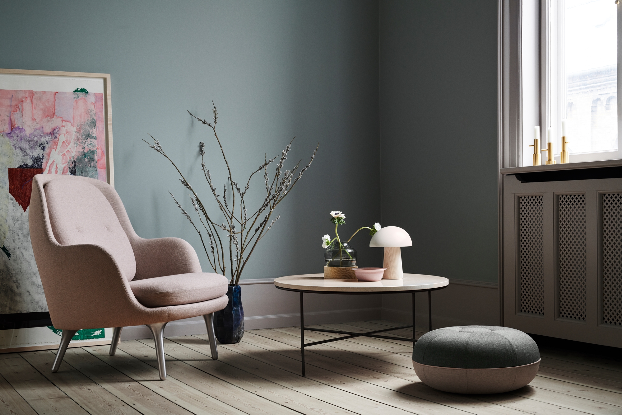 Night Owl Tischleuchte Mitternachtsblau Fritz Hansen