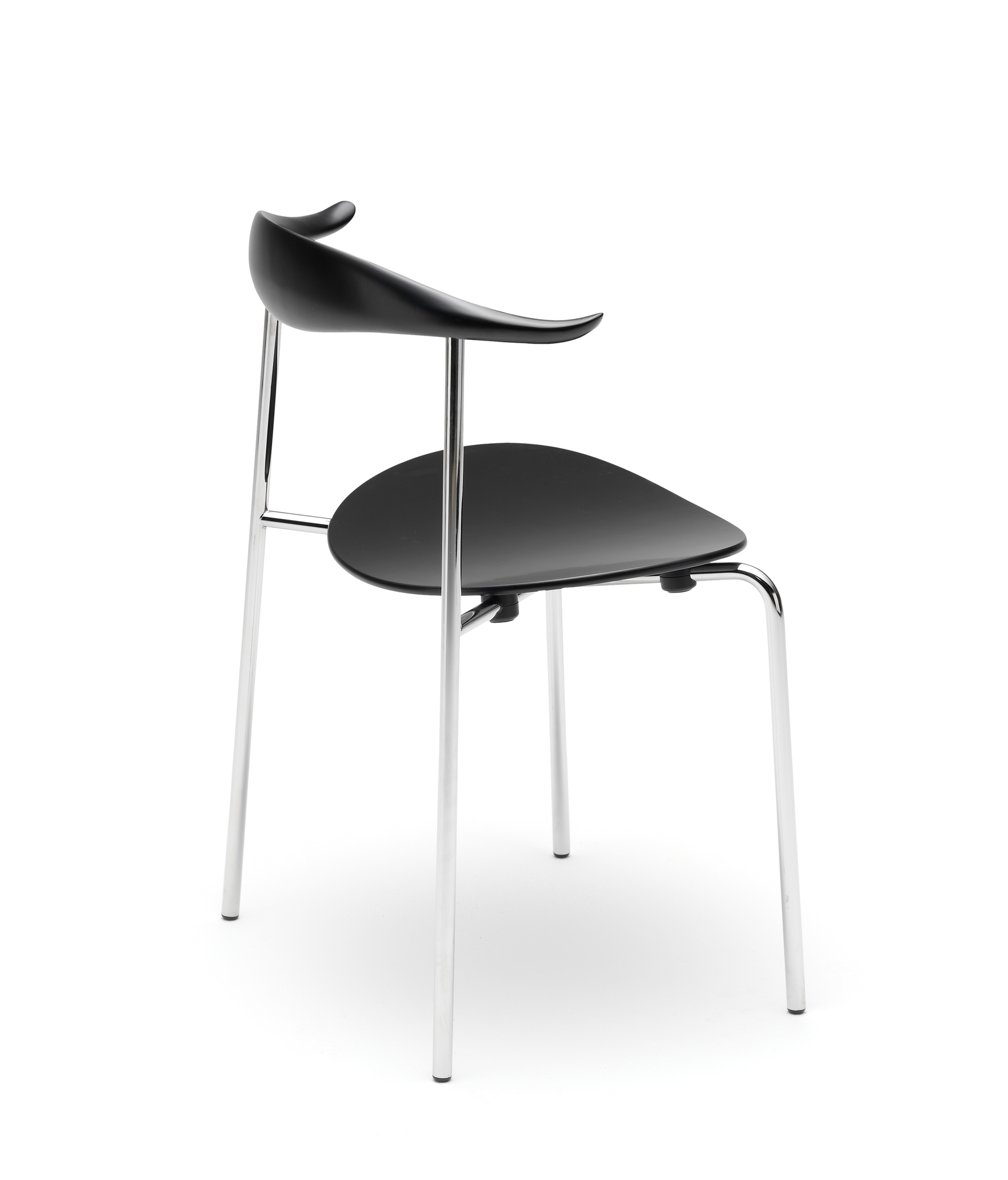 CH88T Stuhl Gestell Edelstahl Carl Hansen & Søn