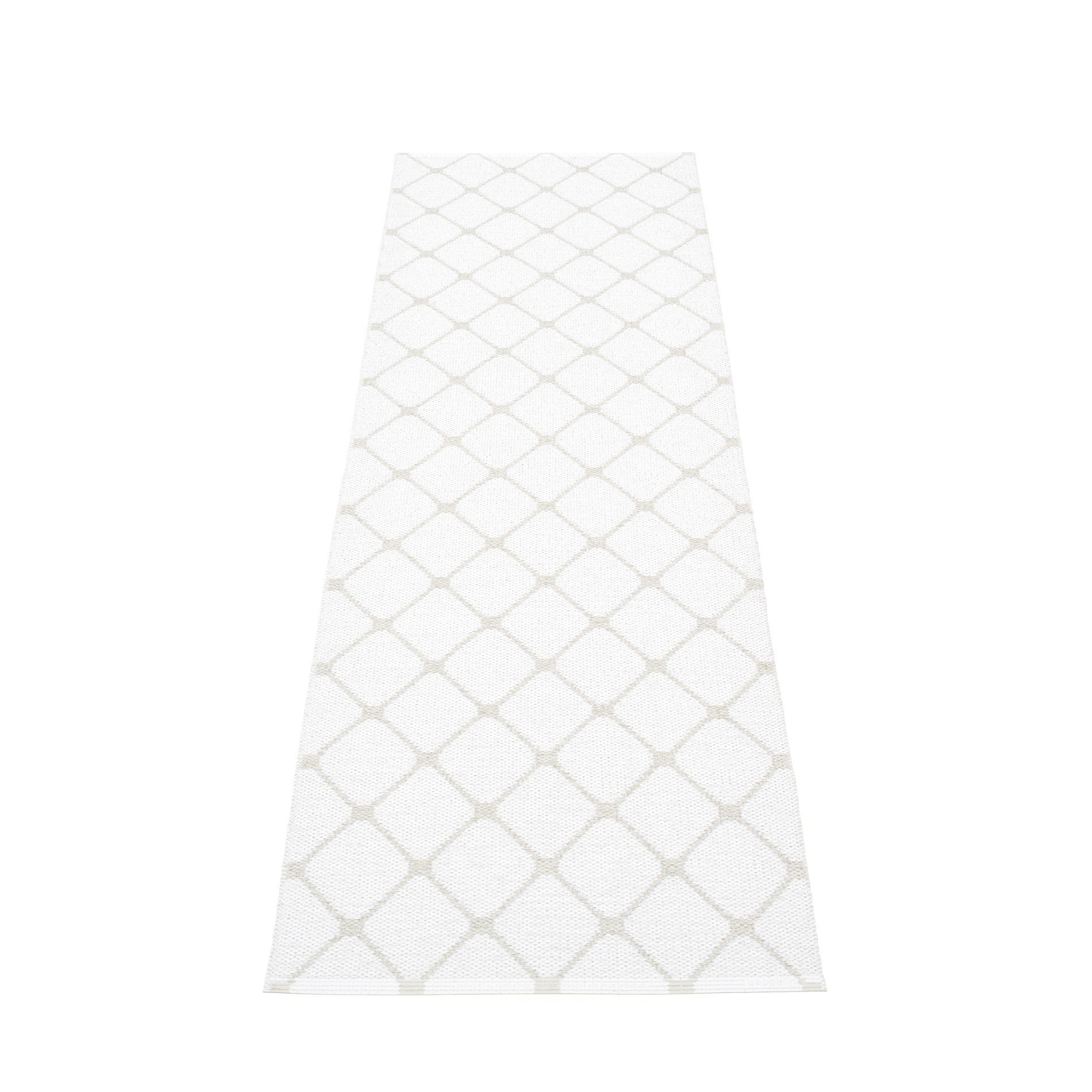 Rex Kunststoffteppich 70x240 cm Pappelina Fossil Grau-Weiß