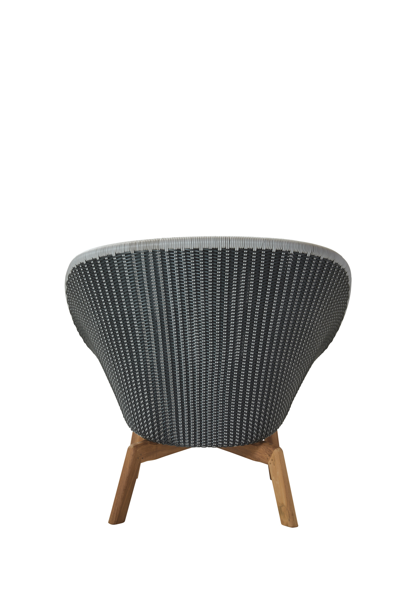 Peacock Outdoor Loungesessel Faser Cane-Line grau