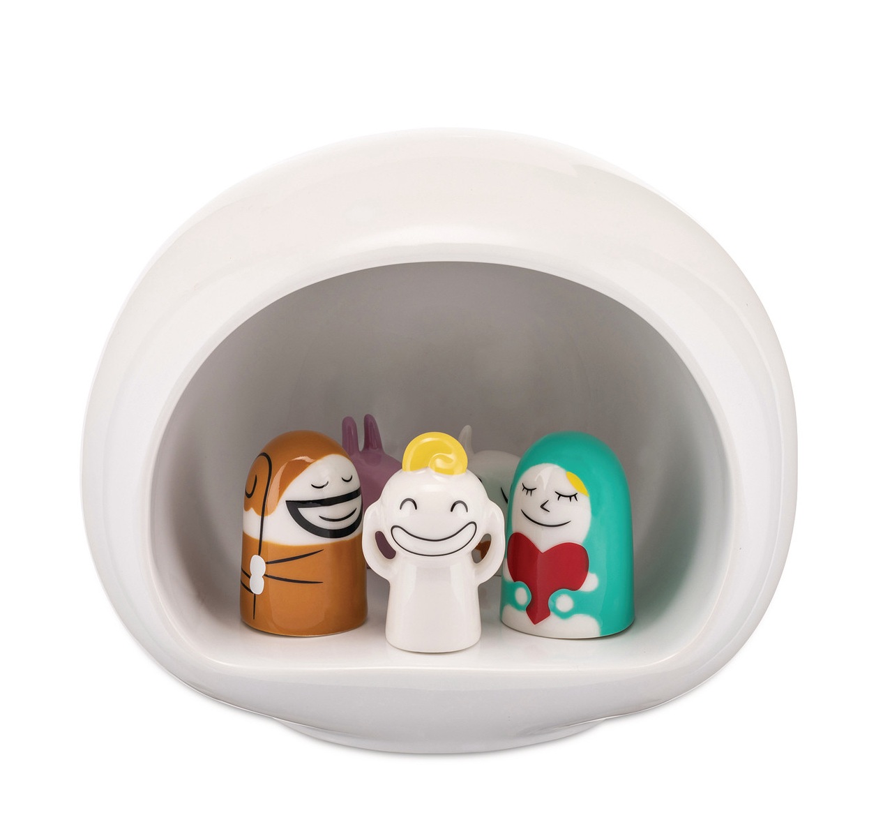 Presepe Group Weihnachtskrippe Porzellan AMGI10 Alessi