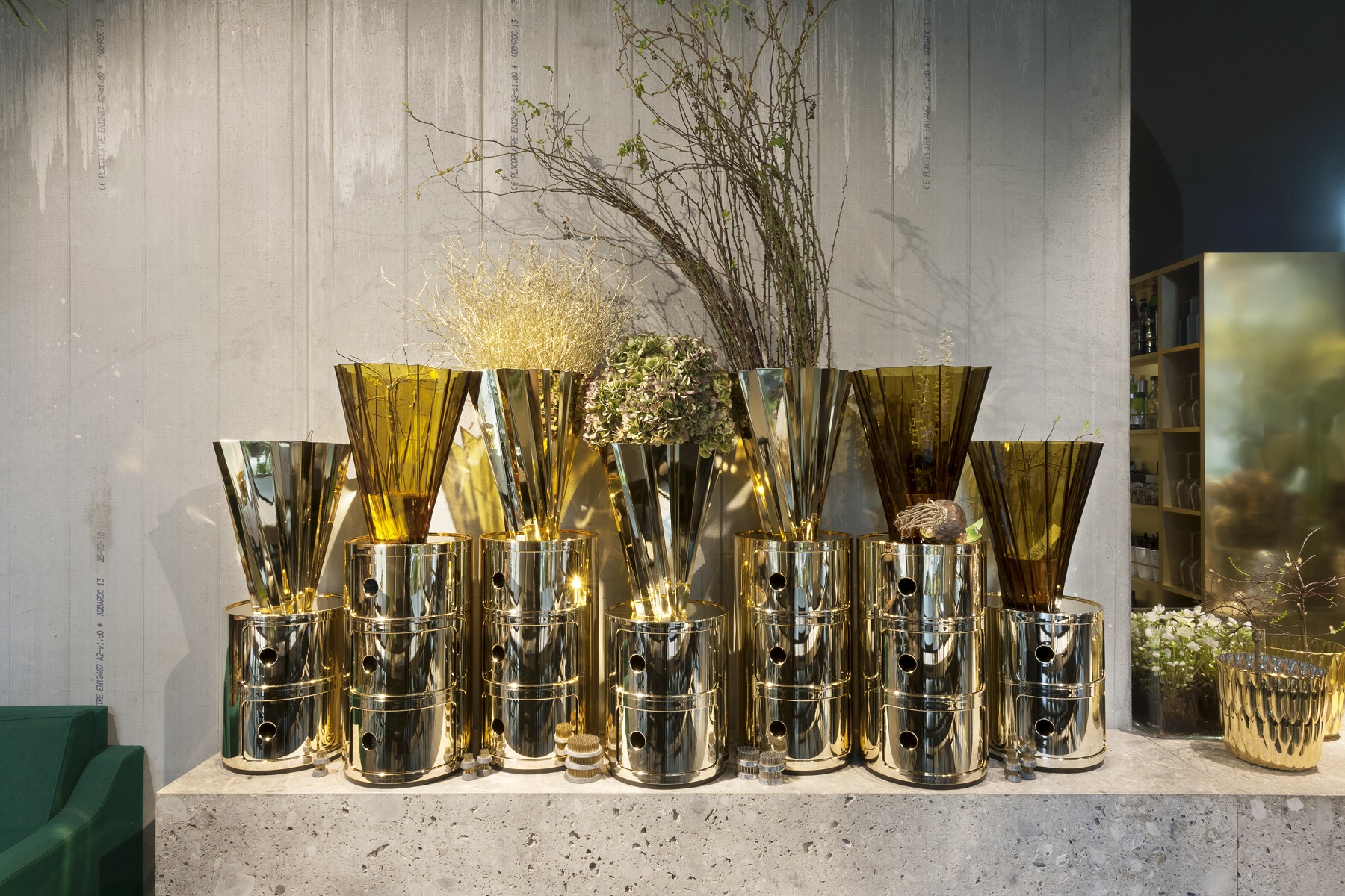 Componbili 2er Element 5966 METAL Kartell 