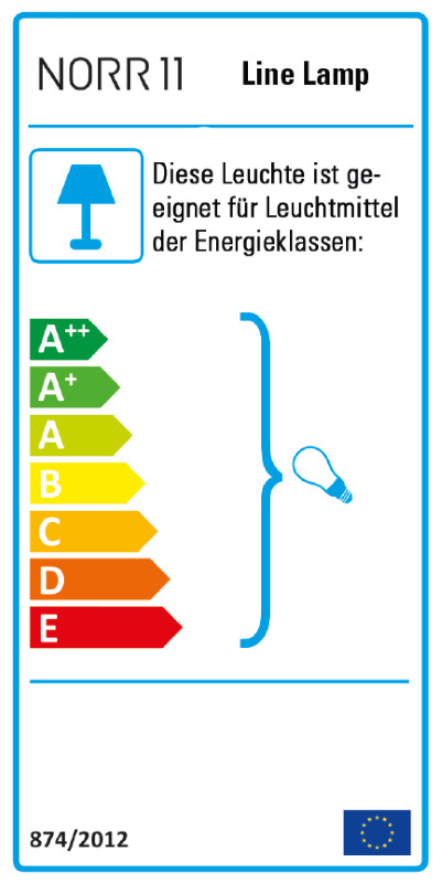 Line Two Floor Lamp Stehleuchte NORR11-Weiß