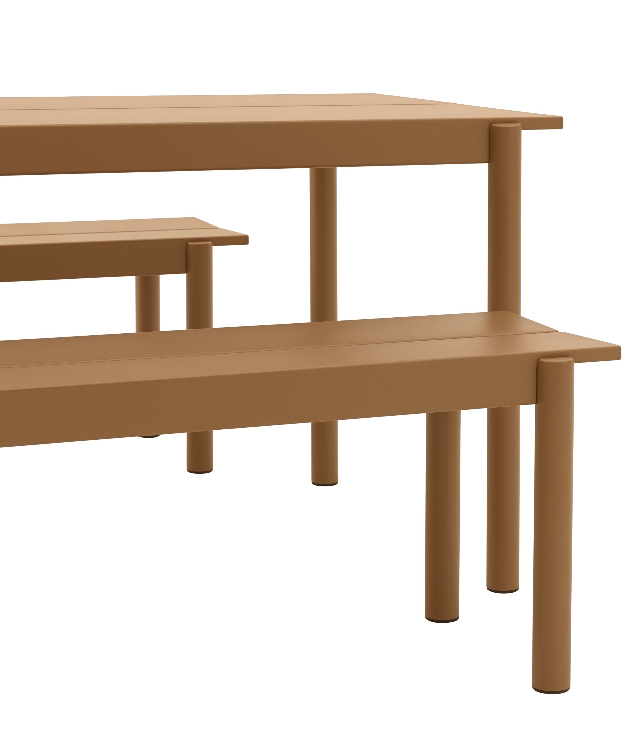 Linear Steel Bench Outdoor Bank 110x34 cm Muuto Linear Steel Bench Outdoor Bank 110x34 cm Muuto