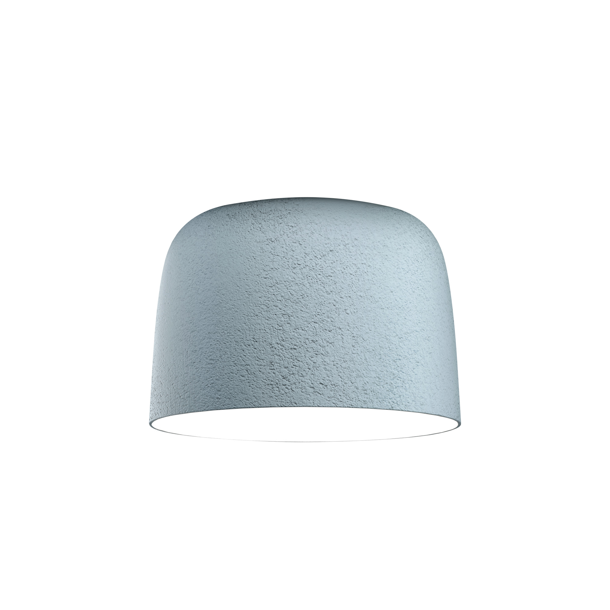 Himmelblaue Djembé Deckenleuchte von Marset mit LED-Beleuchtung, moderne Innenraumleuchte für Wohnzimmer.