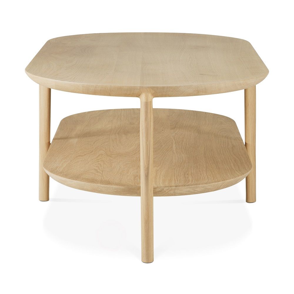 Bok Couchtisch lang Eiche 1 Regal Ethnicraft
