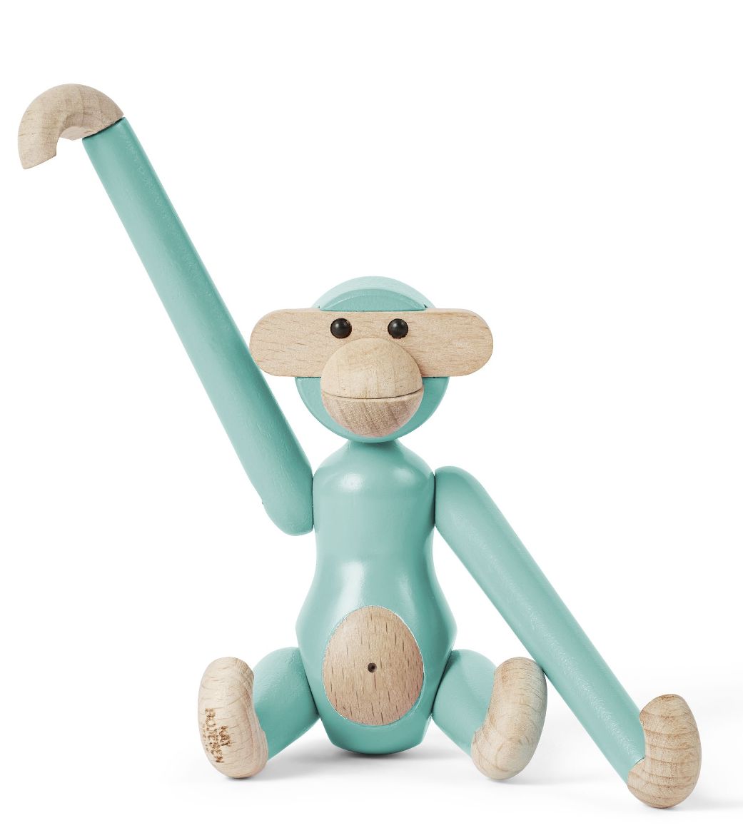Affe Mini farbig Kay Bojesen Türkis