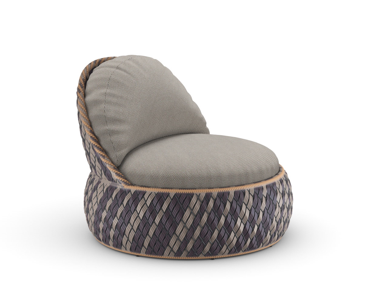 Dala Lounge Chair mit Polster Dedon