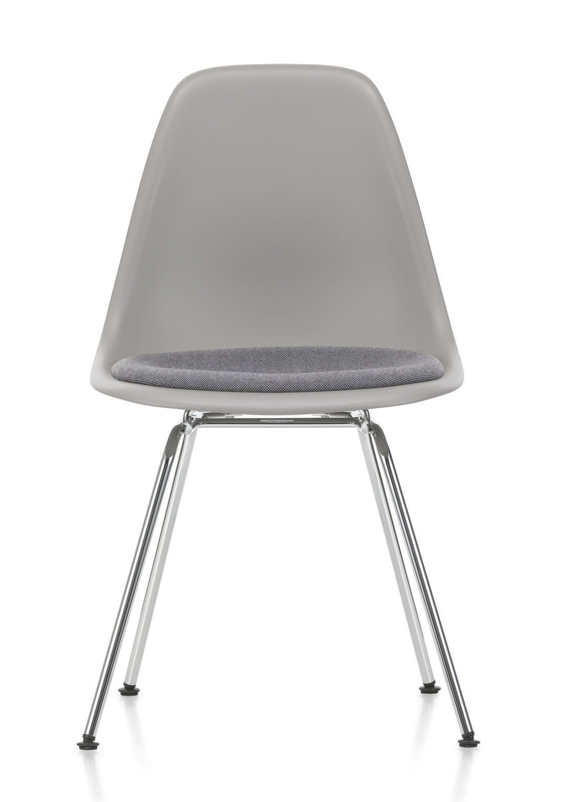 Eames Plastic Side Chair DSX Stuhl mit Sitzpolster Vitra