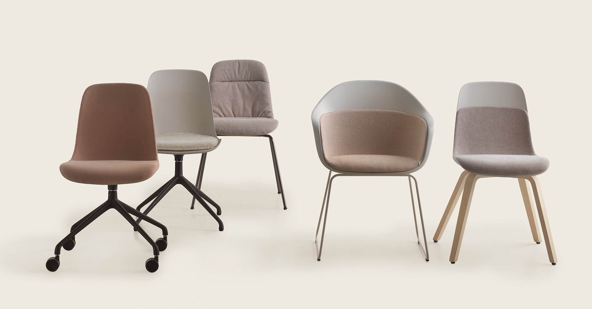 Elephantino Stuhl 4-Bein KRISTALIA