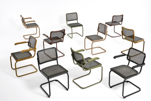 S 64 V Stahlrohr Klassiker Freischwinger Thonet