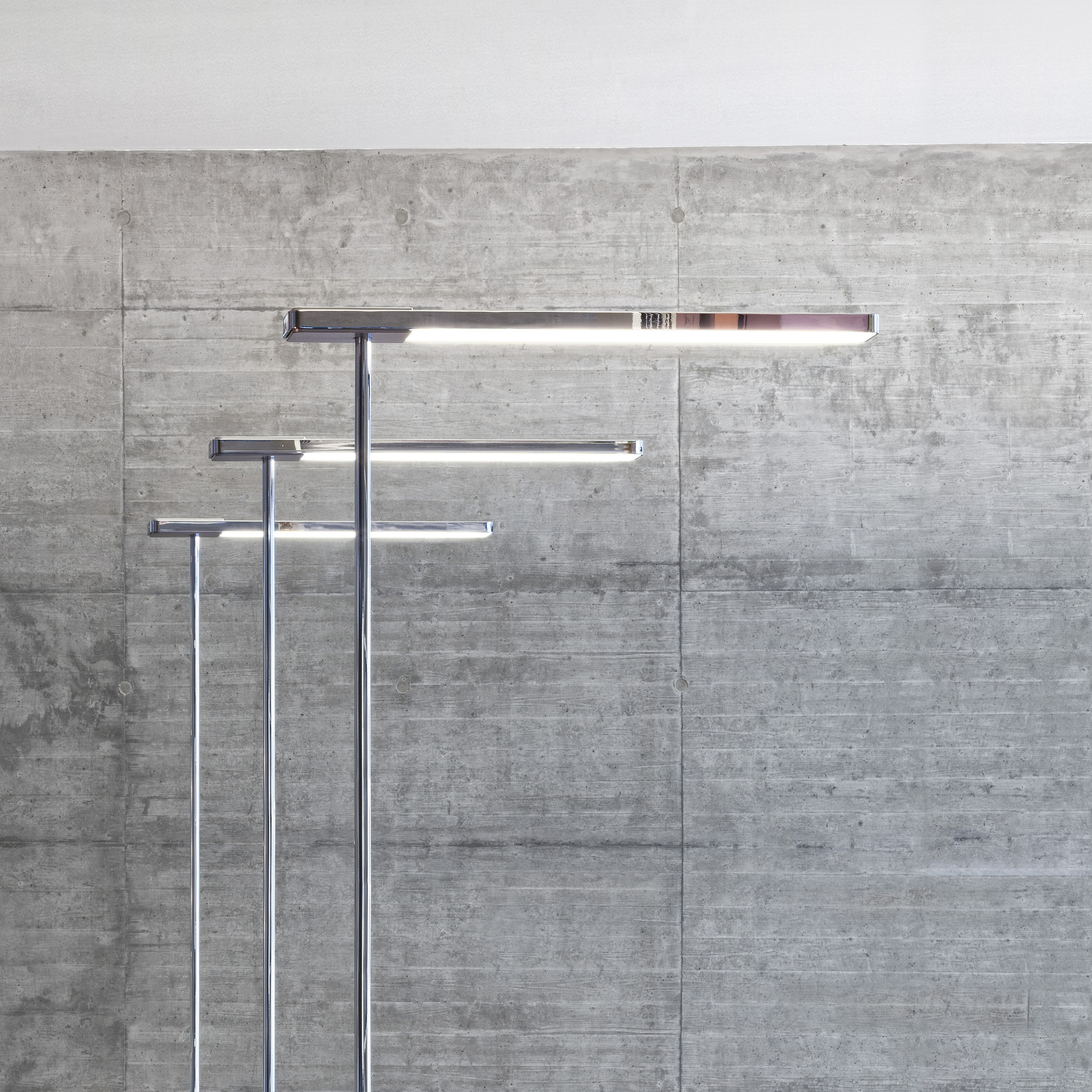 Slice² Tischleuchte mit Adapter für USM Haller Tischsysteme Serien Lighting weiß / integriert