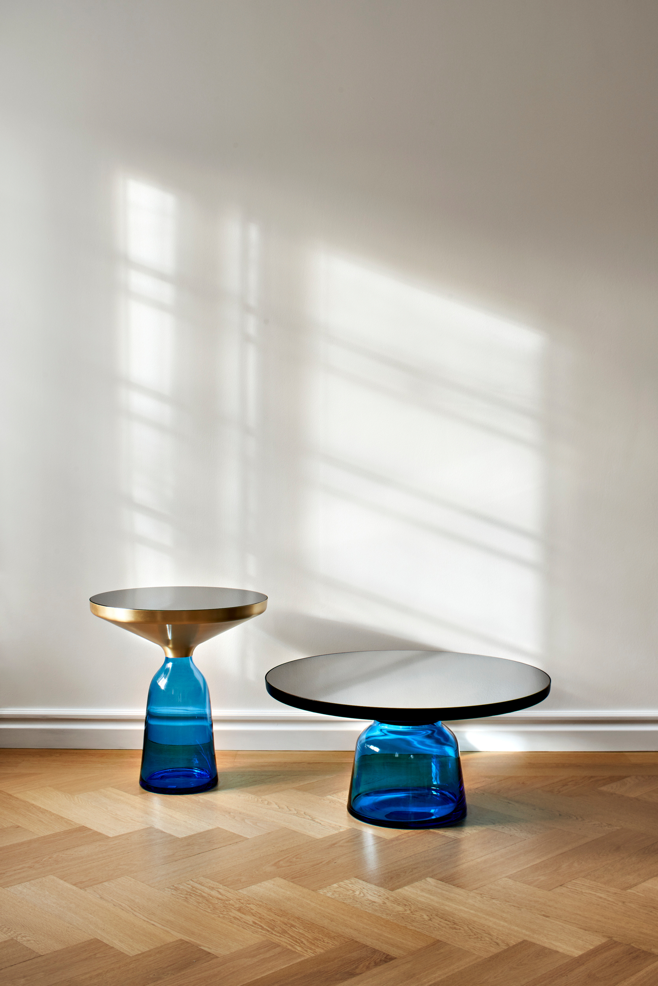 Bell Side Table Beistelltisch Messing Olivgrün ClassiCon