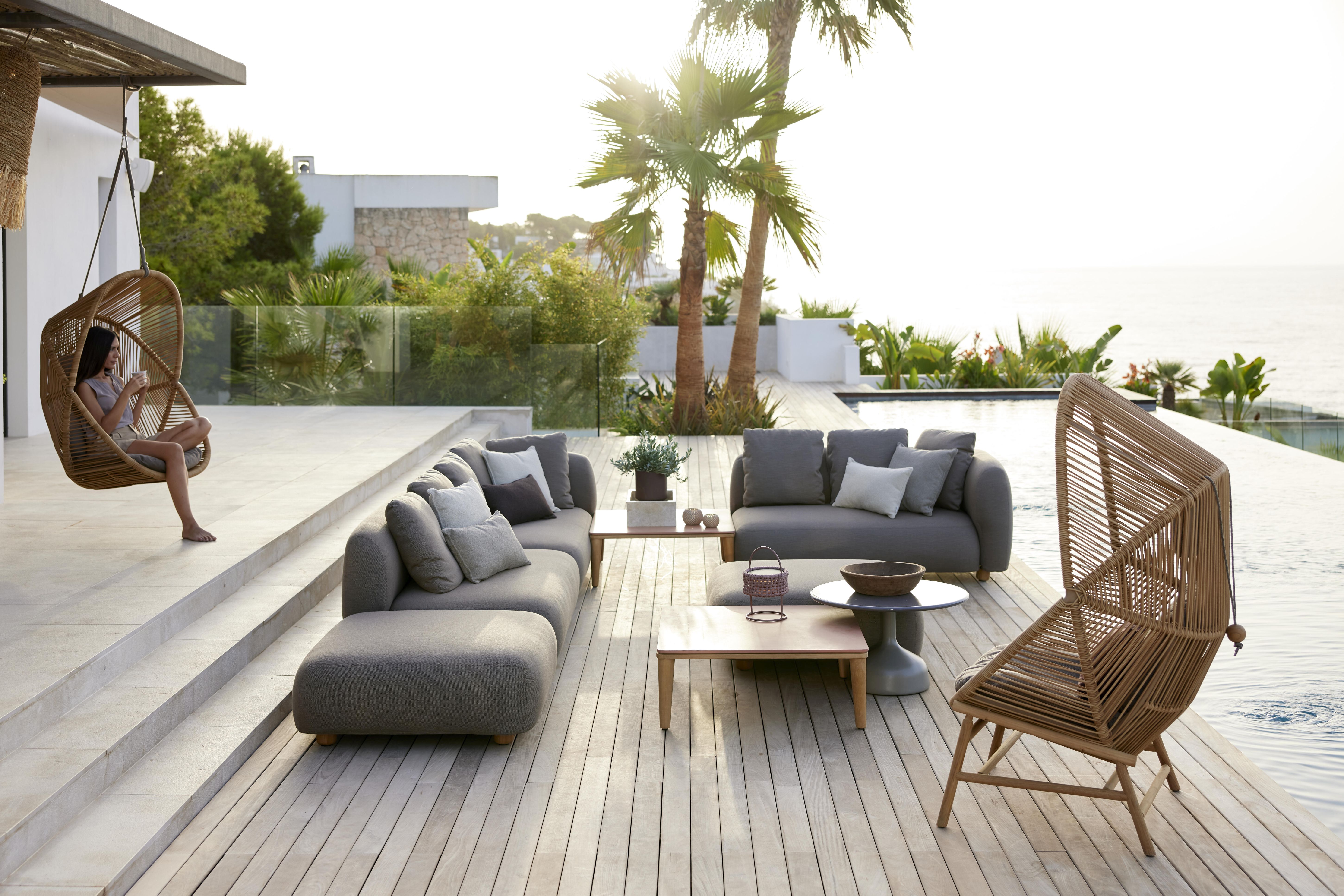 Capture Outdoor 2 Sitzer Sofa Modul Cane-Line
