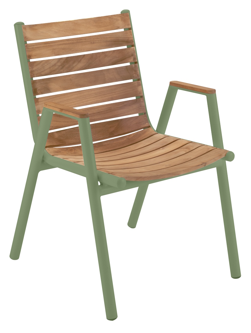 Pilotis Sessel mit Armlehnen Teak Outdoor Fermob