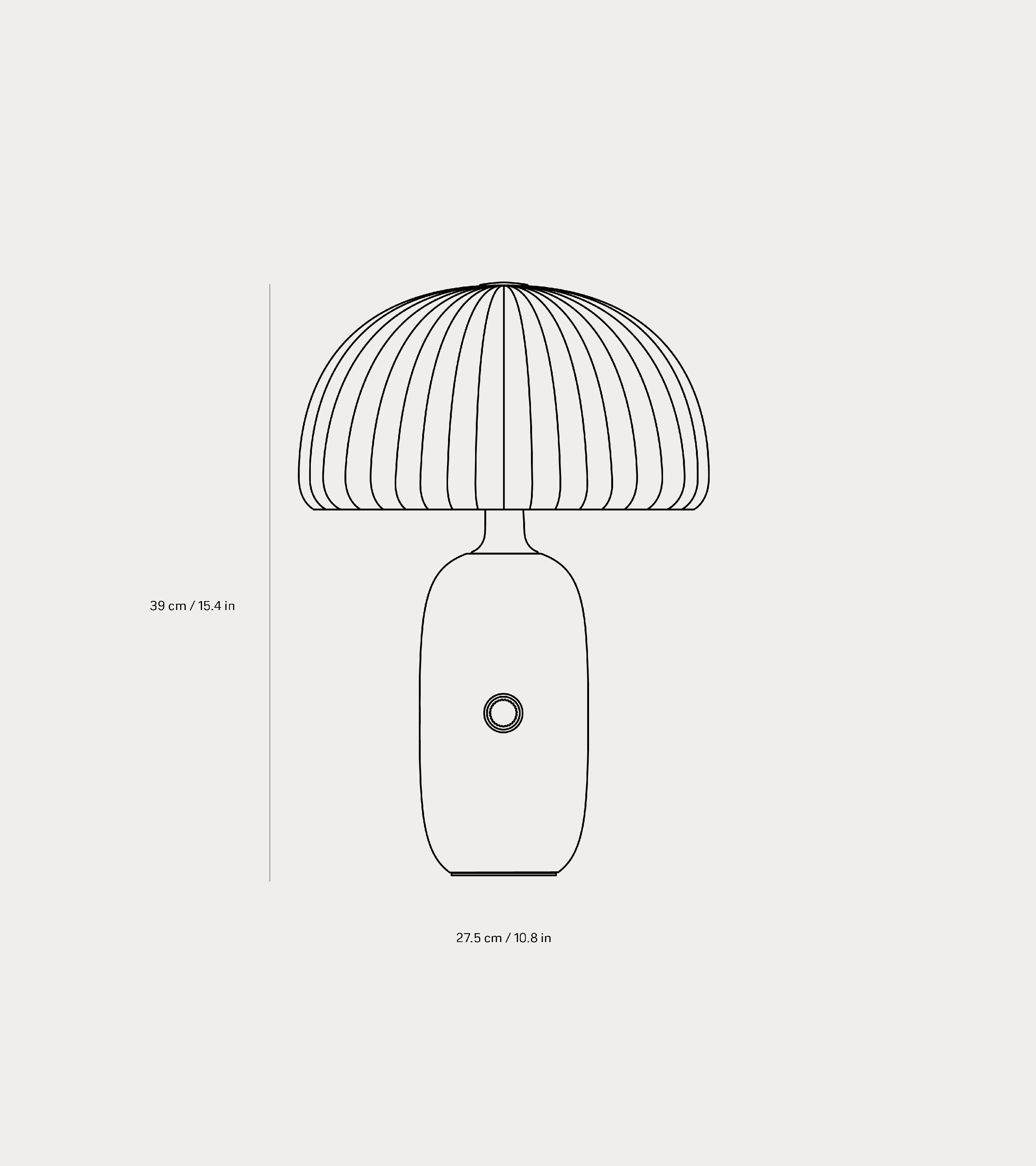 VIPP591 / VIPP592 Sculpture Tischlampe Vipp