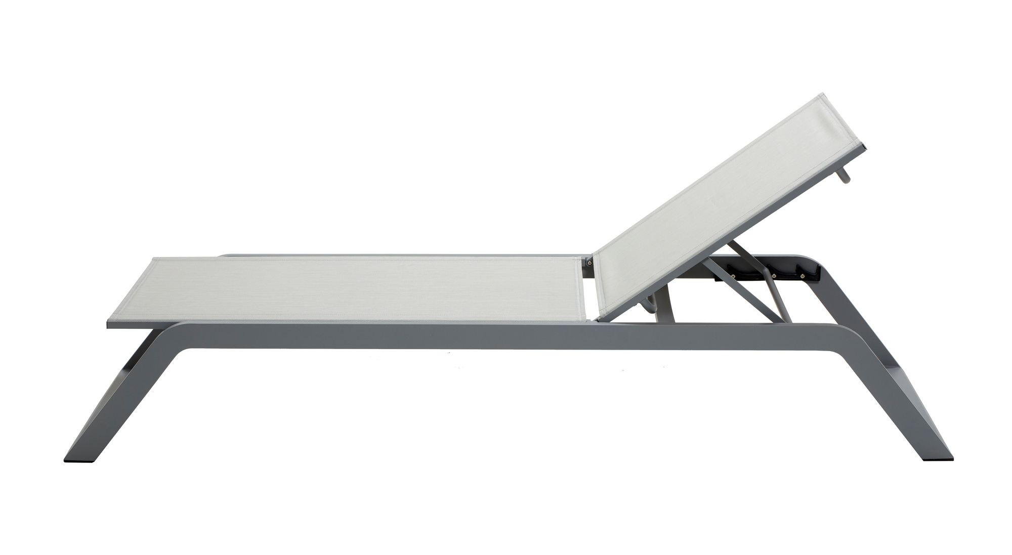Siesta Outdoor Sonnenliege Cane-Line hellgrau